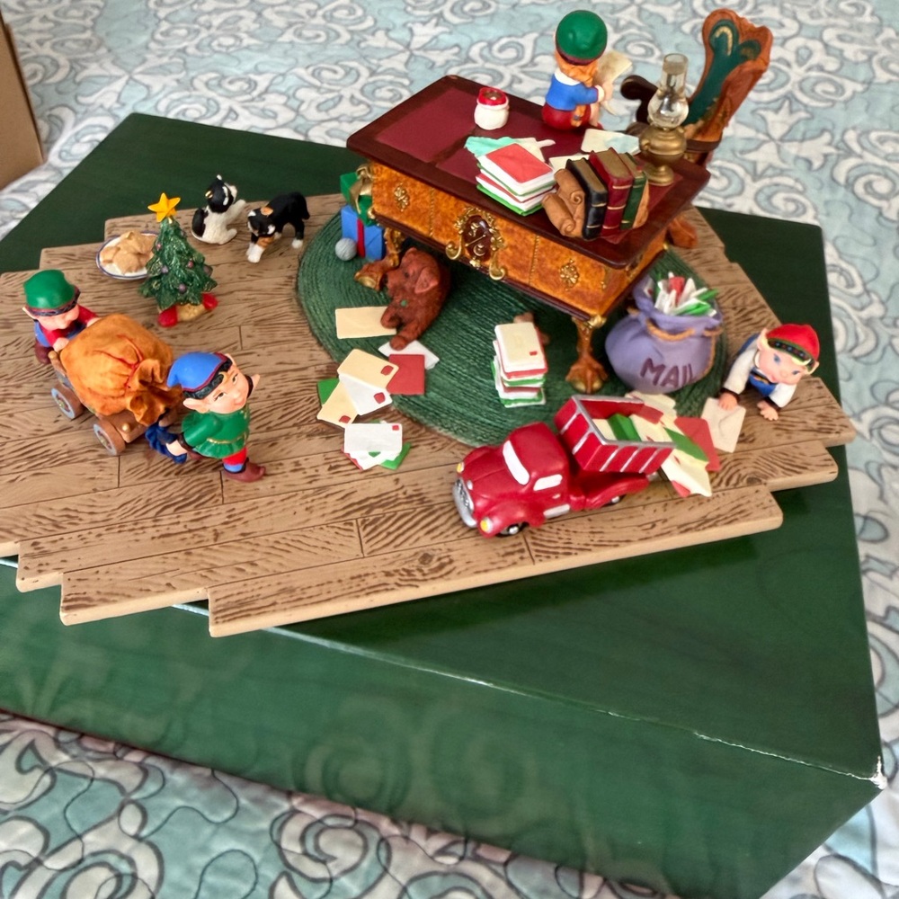 Hallmark Holiday Decor with Red and Green Accents